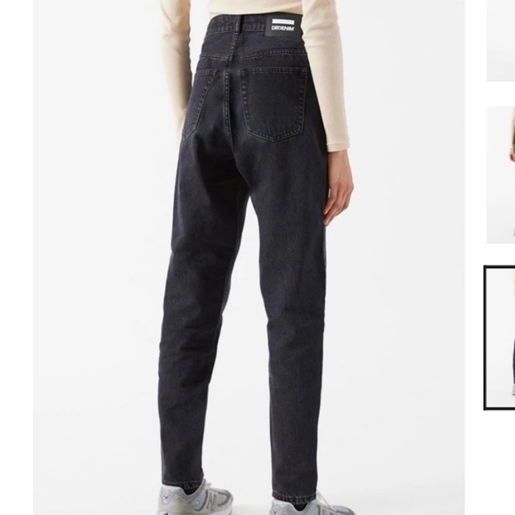 NWT - Dr. Denim Nora Black - 26/30. - Picture 3 of 4